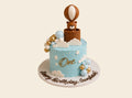 Hot Air Balloon Teddy Bear Birthday Cake