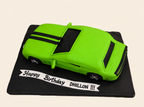 Sports Car Theme Birthday Cake