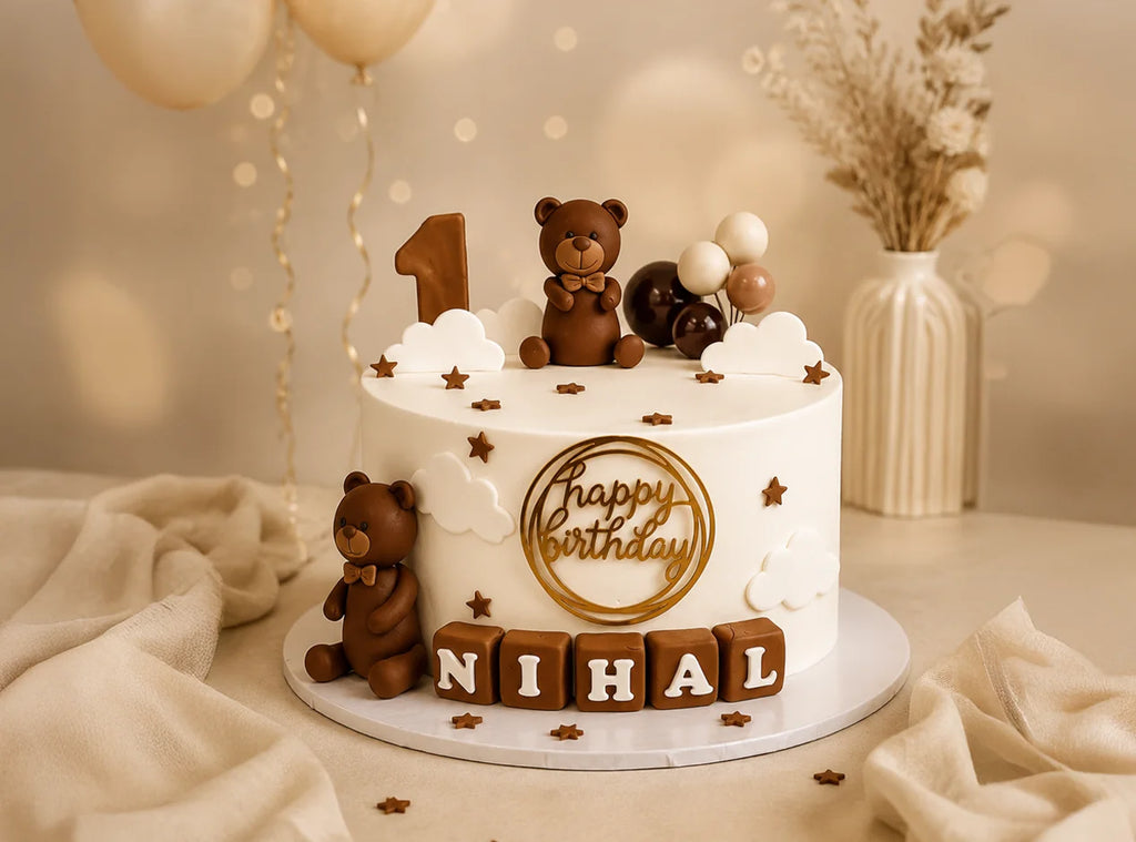 Nihal's First Birthday Cake
