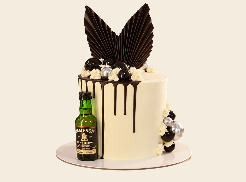 Whiskey Bottle Cake