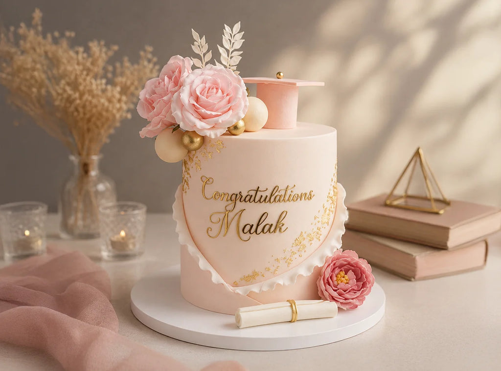 Malak Graduation Cake