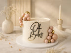 Oh Baby Shower Cake