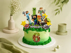 Minecraft Theme Birthday Cake