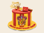 Harry Potter Gryffindor Birthday Cake