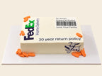 FedEx Theme Cake