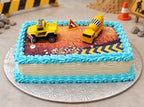 Construction Theme Birthday Cake