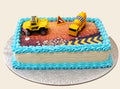 Construction Theme Birthday Cake