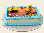 Construction Theme Birthday Cake