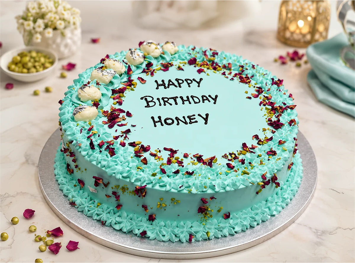 Rasmalai Floral Cake
