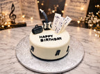Guitar Theme Cake