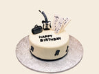 Guitar Theme Cake