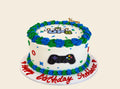 Level Up gaming cake