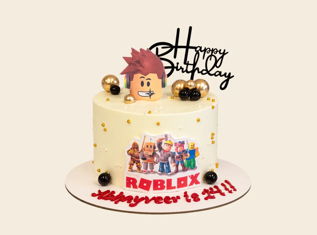 Roblox Birthday Cake