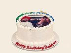 Personalized photo cake