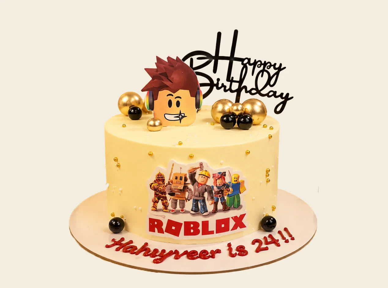 Roblox Birthday Cake
