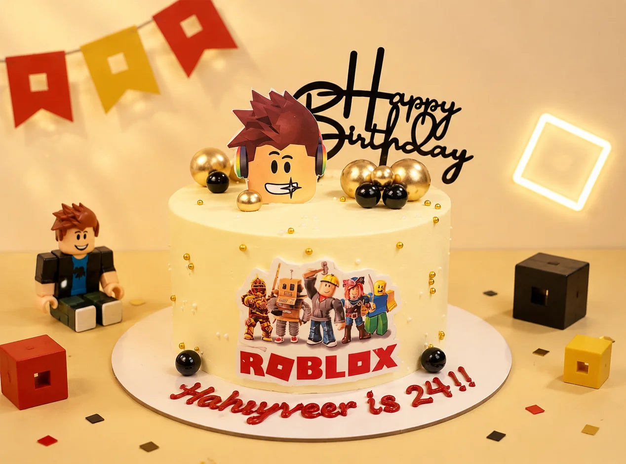 Roblox Birthday Cake