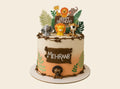 Mehraab’s Jungle Themed Birthday Cake