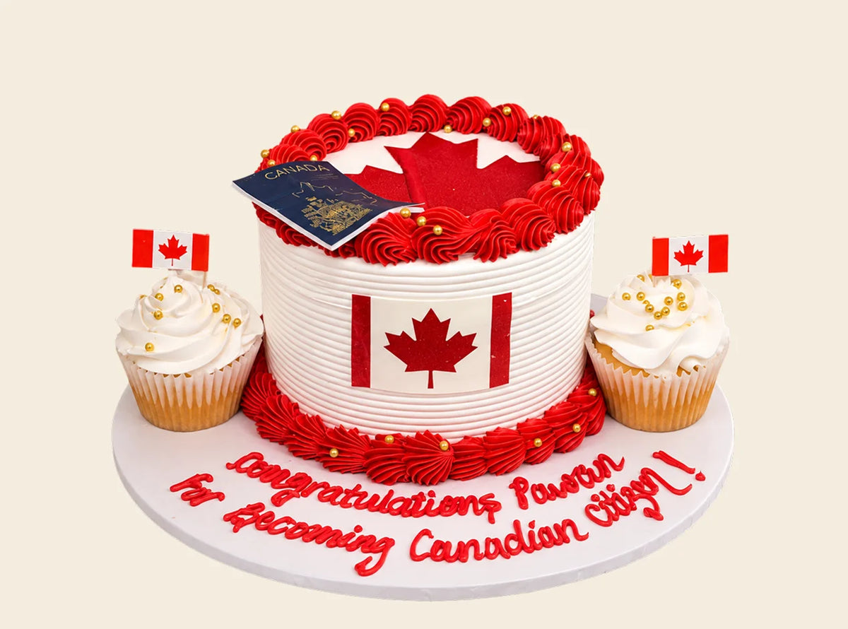 Canadian Citizenship Celebration Cake