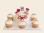 Birthday Cake with Cupcake