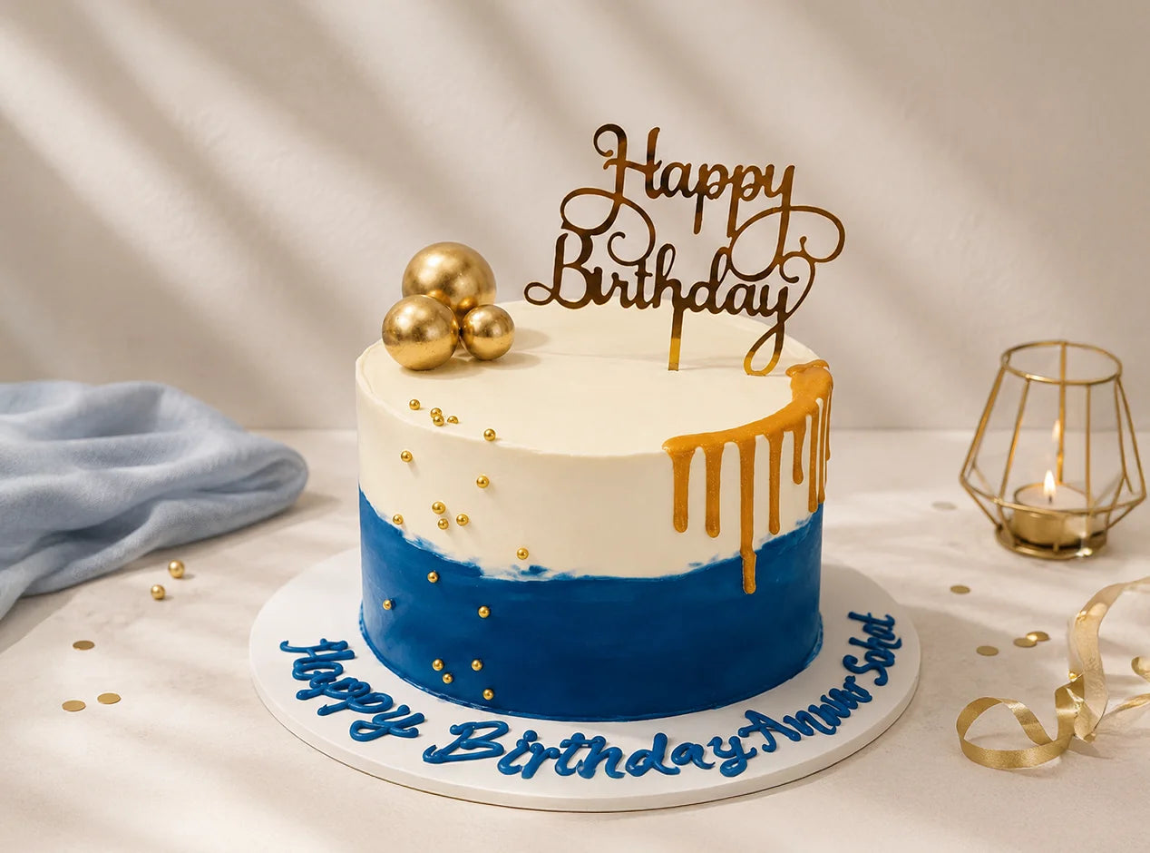 Blue Horizon Delight Cake