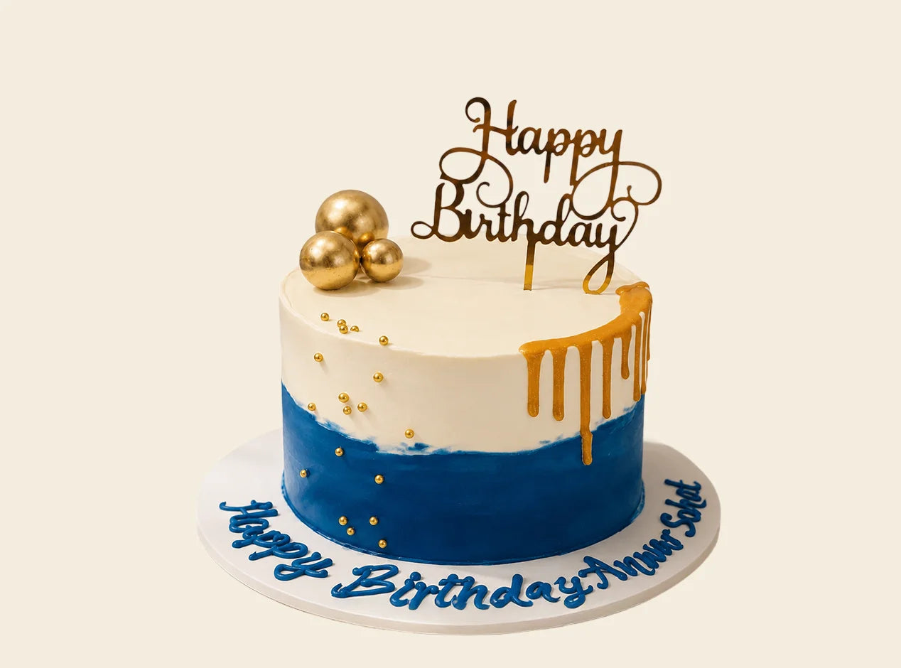 Blue Horizon Delight Cake