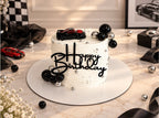 Sports Car Theme Birthday Cake