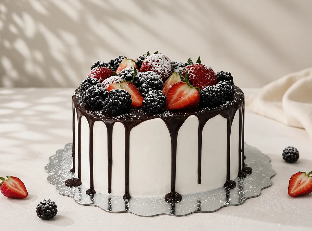 Berry Love Drip Cake
