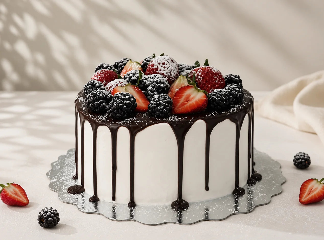 Berry Love Drip Cake