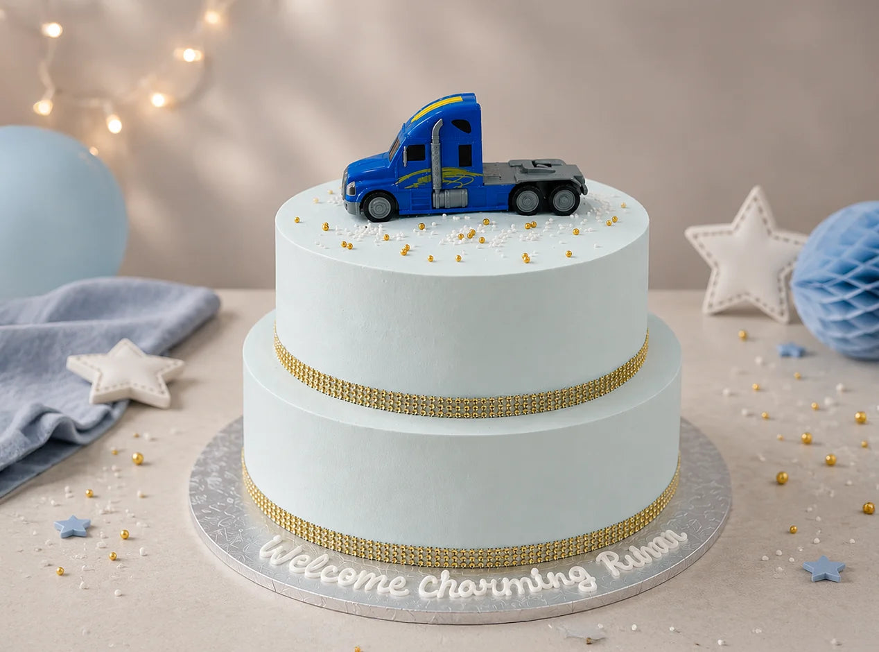 Big Rig Welcome Home Cake