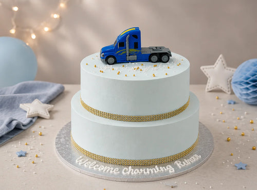 Big Rig Welcome Home Cake