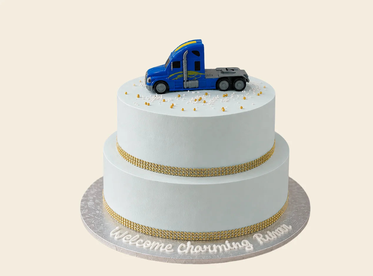 Big Rig Welcome Home Cake