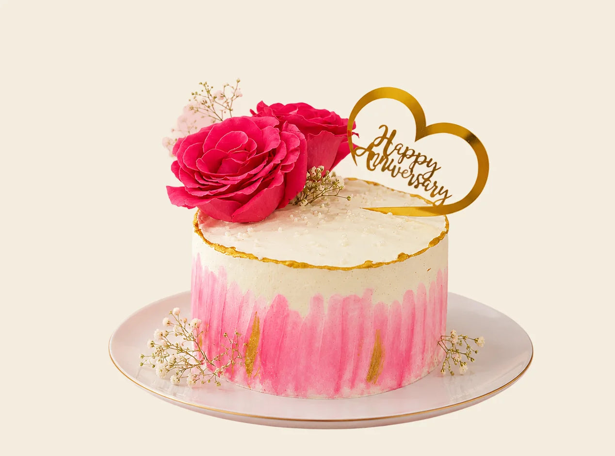 Anniversary Glow Cake