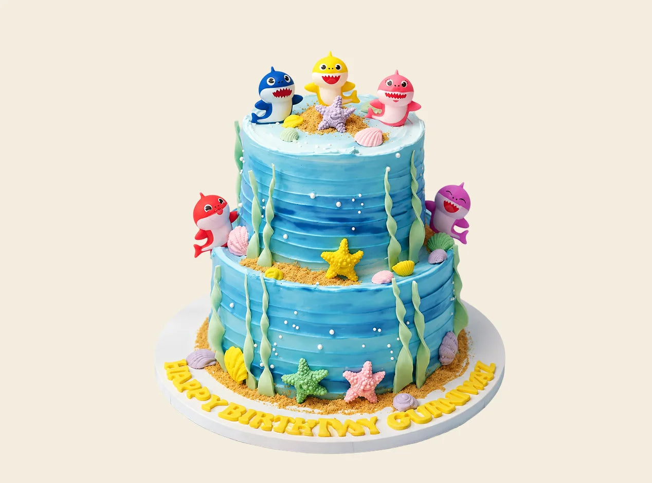 Baby Shark Bash Cake