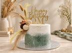Boho Sage Green Cake