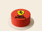 Ferrari Theme Birthday Cake