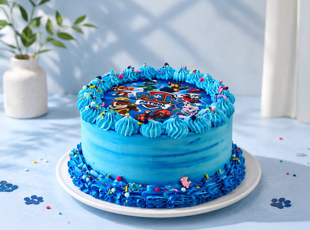 All Paws on Deck Celebration Cake