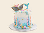 Mermaid Ocean Theme Cake