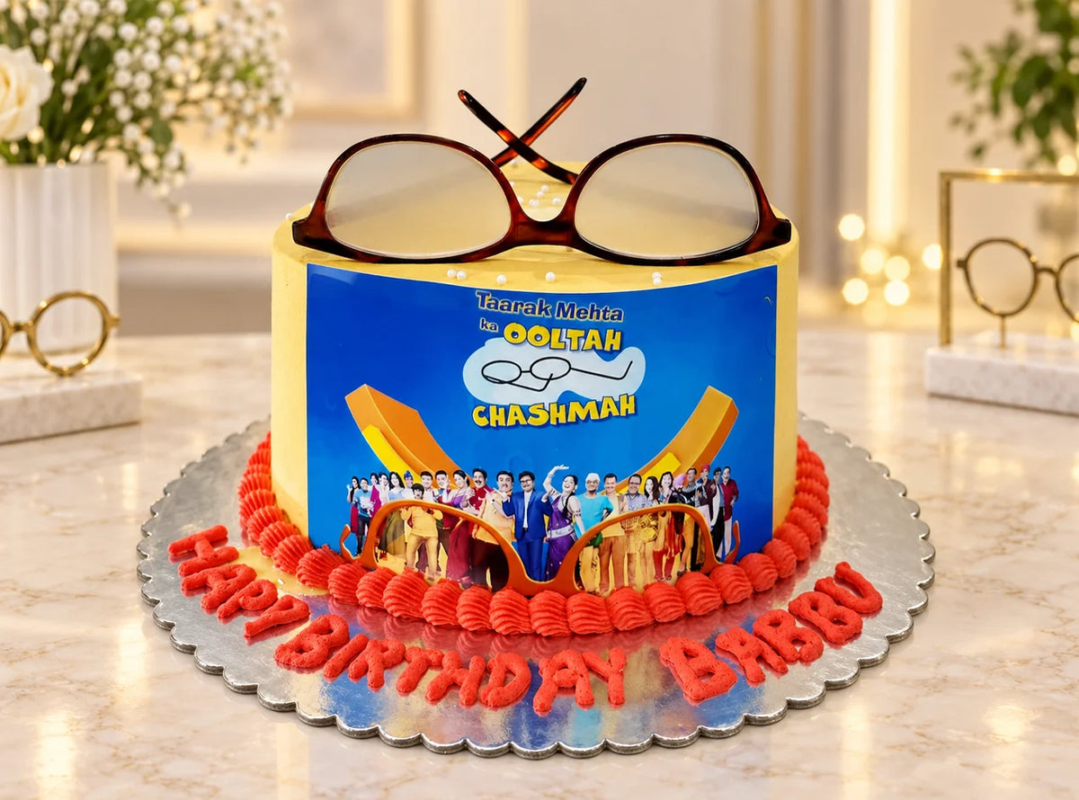 Tarak Mehta Theme Cake
