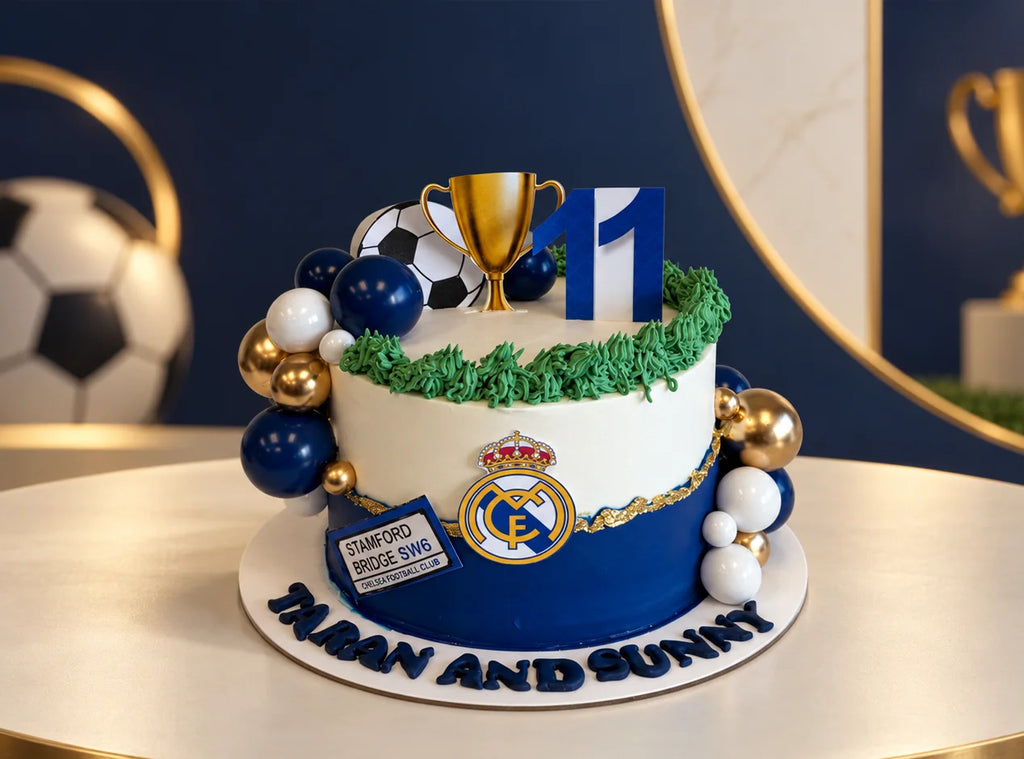 Real Madrid Birthday Cake