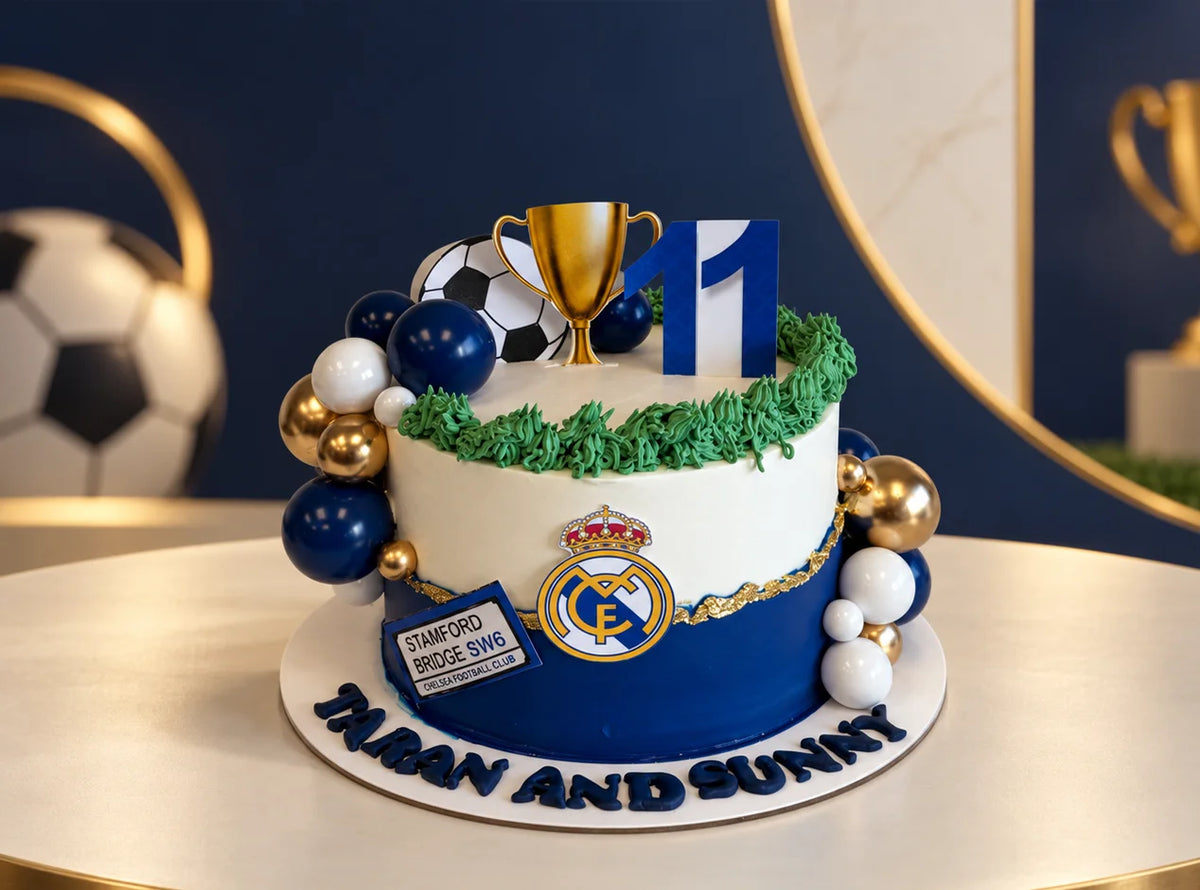 Real Madrid Birthday Cake