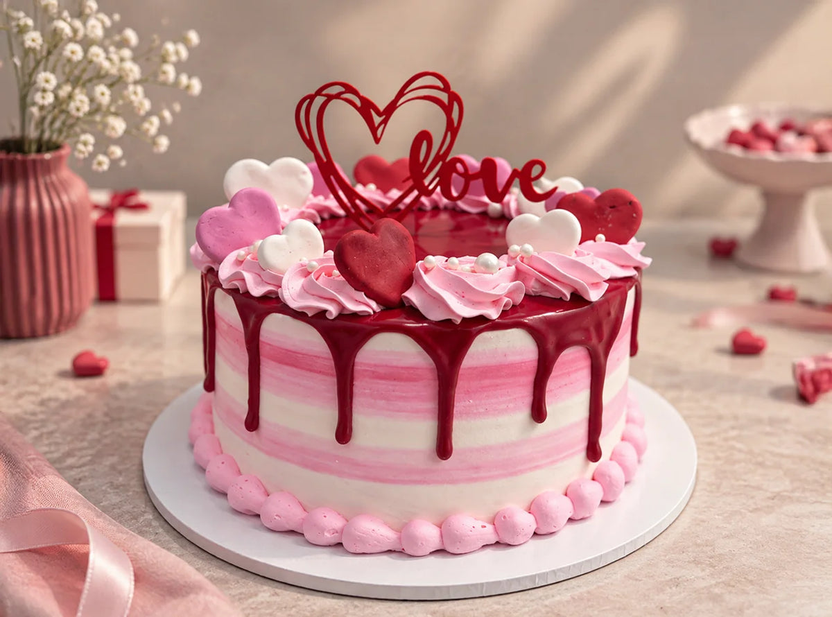 Love Heart Cake