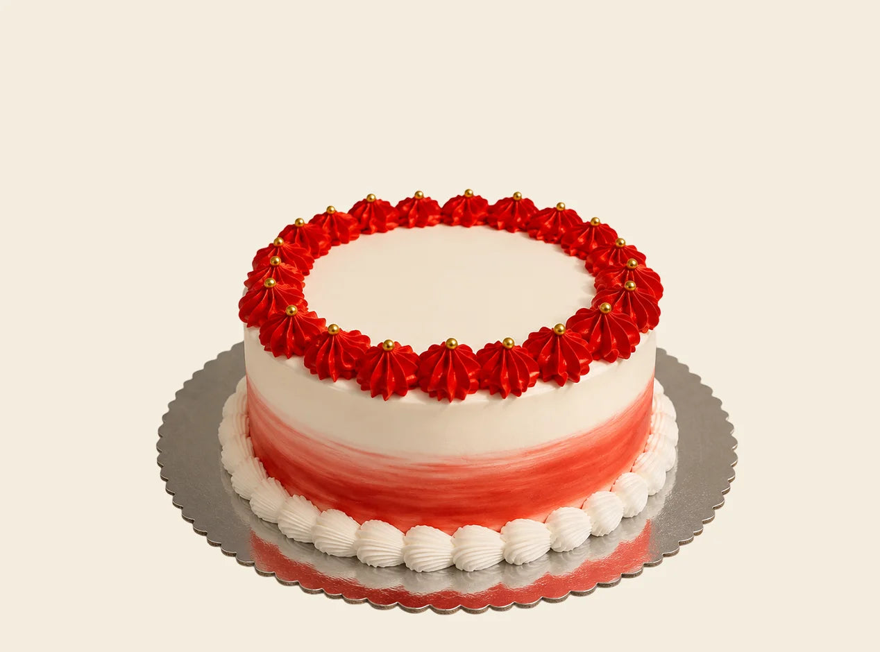 Fresh Eggless Red Velvet Cake