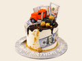 Truck & Dollar Cream Cake