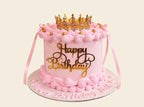 Pink Princess Birthday Cake