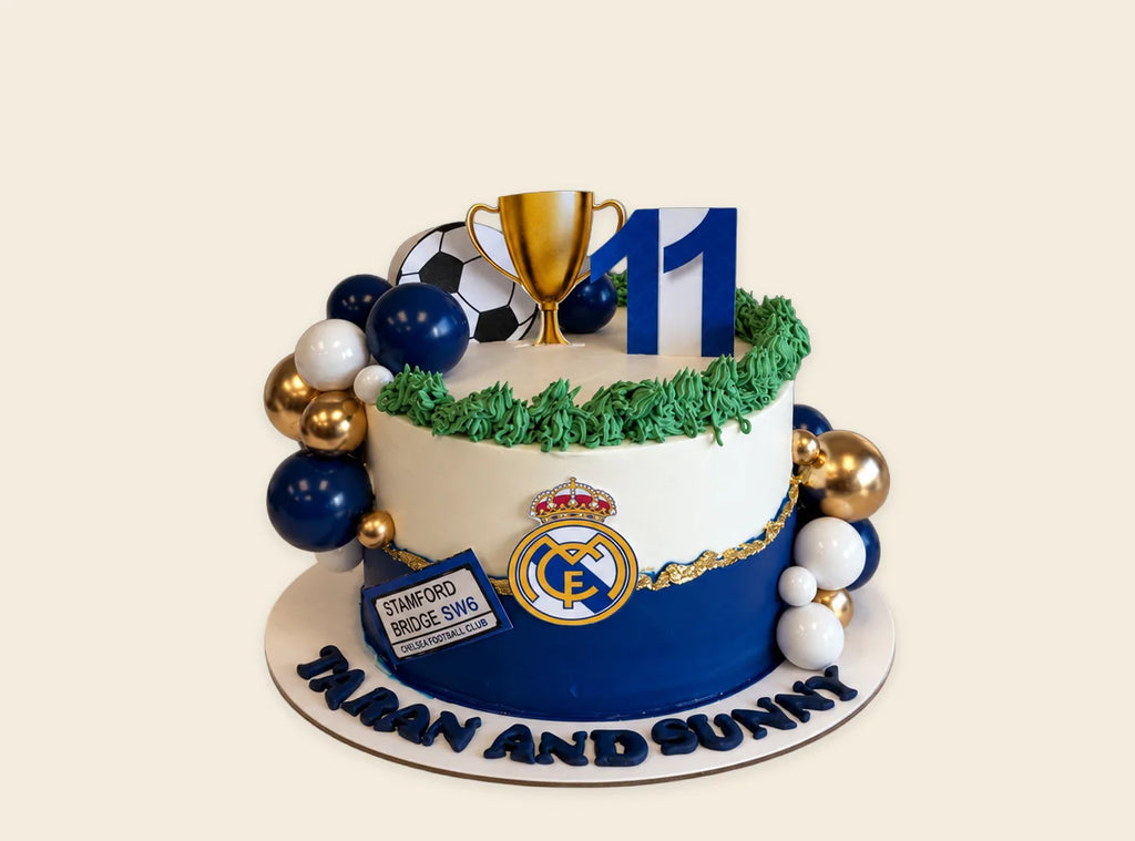 Real Madrid Birthday Cake