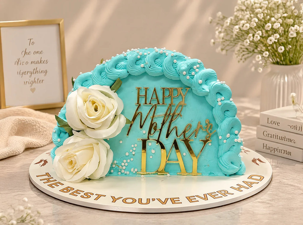 Elegant Floral Arch Cake
