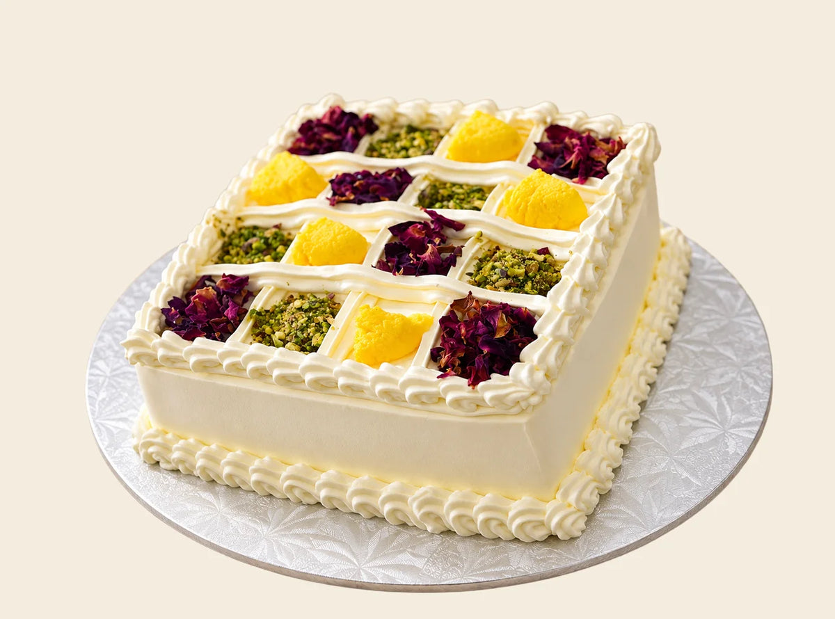 Royal Rasmalai Fusion Cake