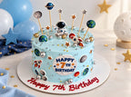 Space Astronaut Theme Cake
