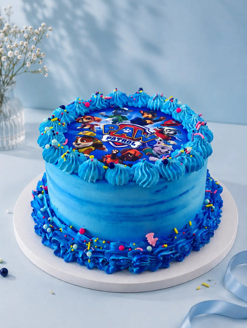 All Paws on Deck Celebration Cake