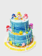 Baby Shark Bash Cake